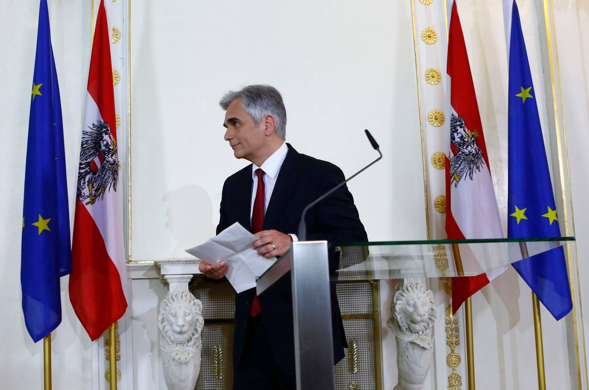 Austria ametist lahkuv kantsler Werner Faymann