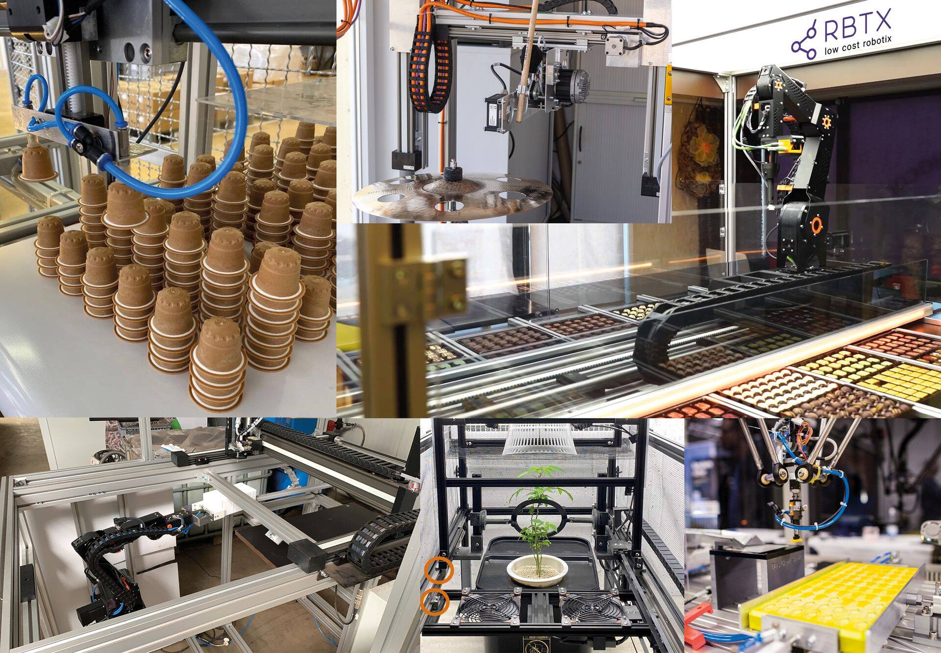Pralineerobot, taimekasvatussüsteem või puistkauba sortimine – veebilehelt RBTX.com leiavad huvitatud osapooled oma automatiseeritavate tööde jaoks kulutõhusaid terviklahendusi.