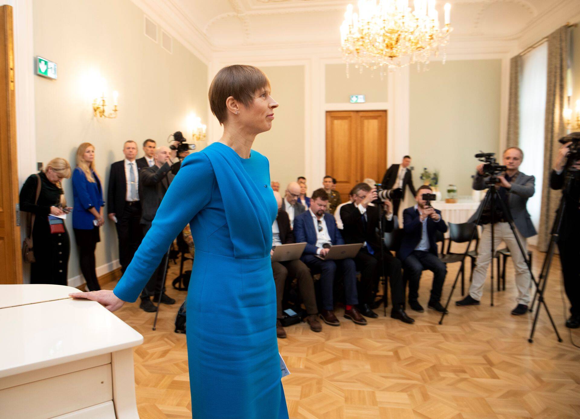 Kersti Kaljulaid hoiatas põlevkivitööstuse laiendamise lühiaegse perspektiivi eest