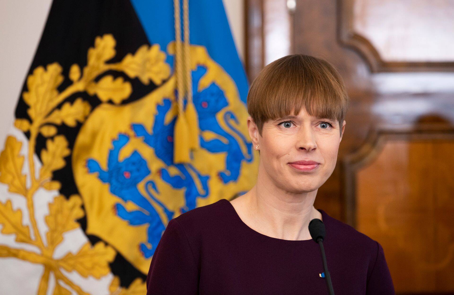 President Kersti Kaljulaid.