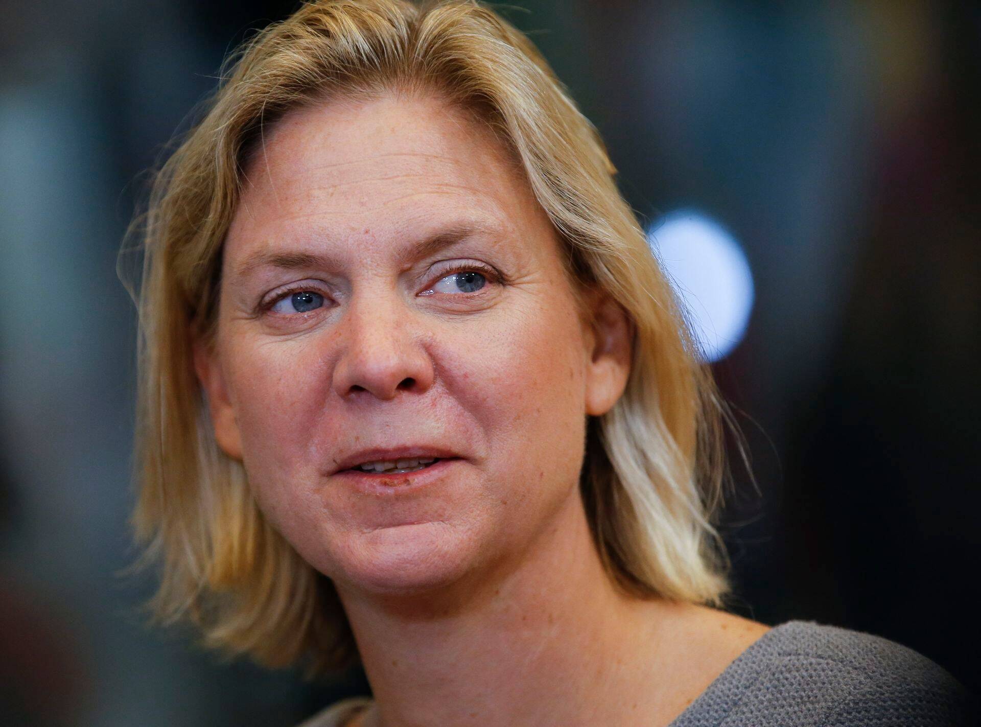 Rootsi rahandusminister Magdalena Andersson