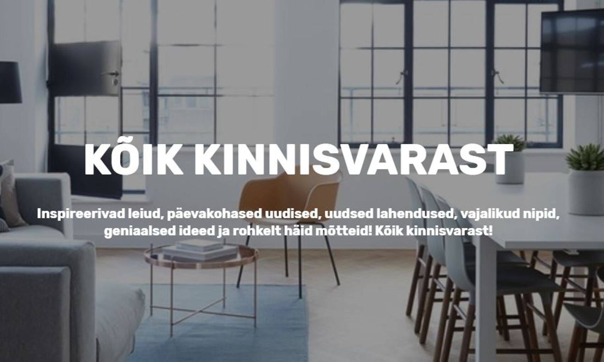Kinnisvara24 blogi lubab, et räägib kinnisvarast kõike