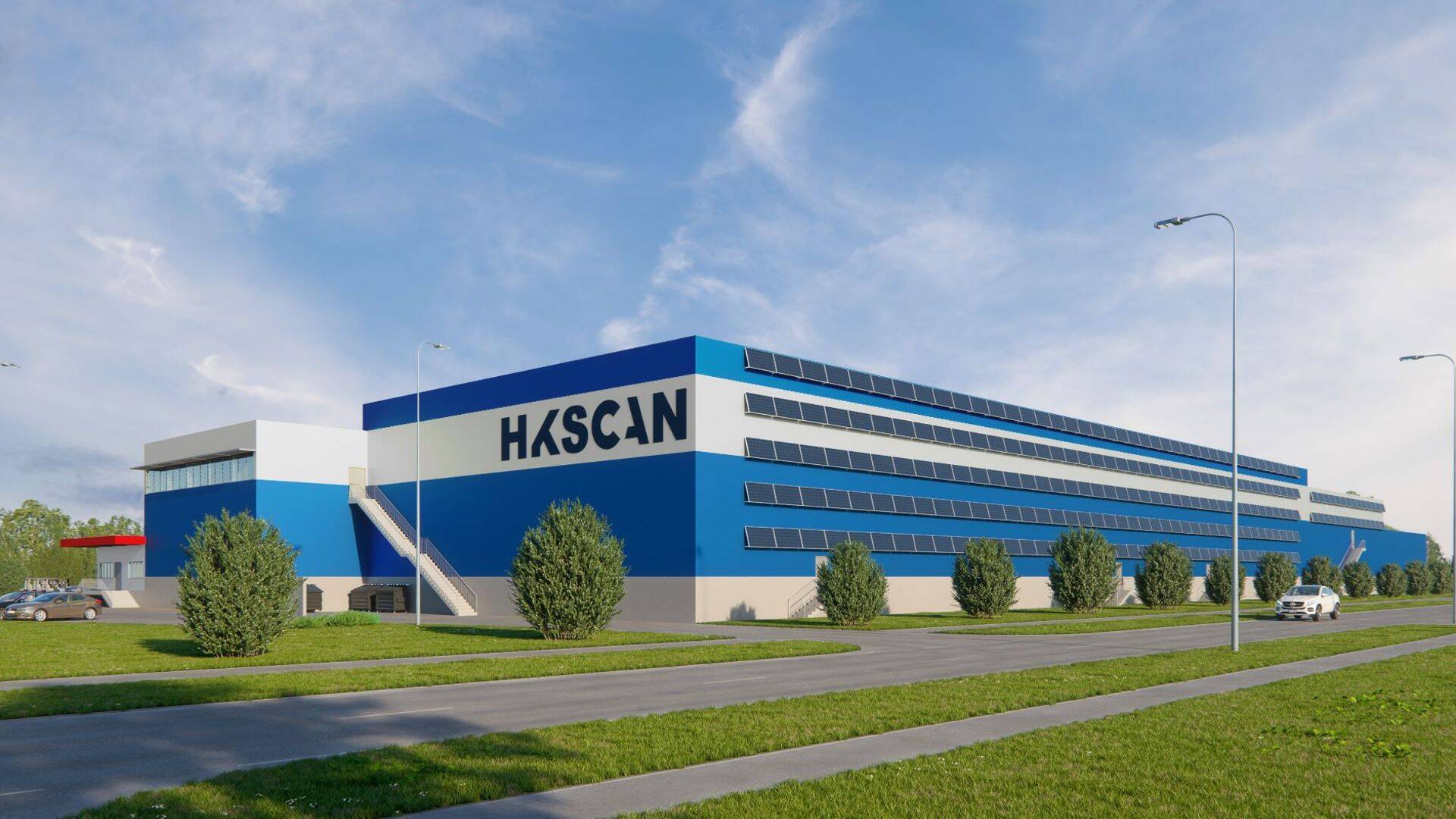HKScani uus logistikakeskus tuleb Tallina lähedale Rae valda.
