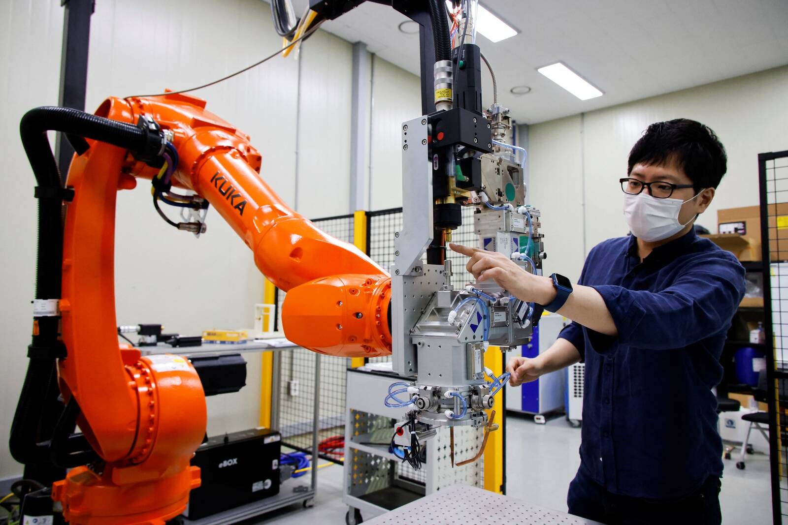 Lõuna-Korea robotiseeritus ja automatiseeritus on maailmas esikohal.