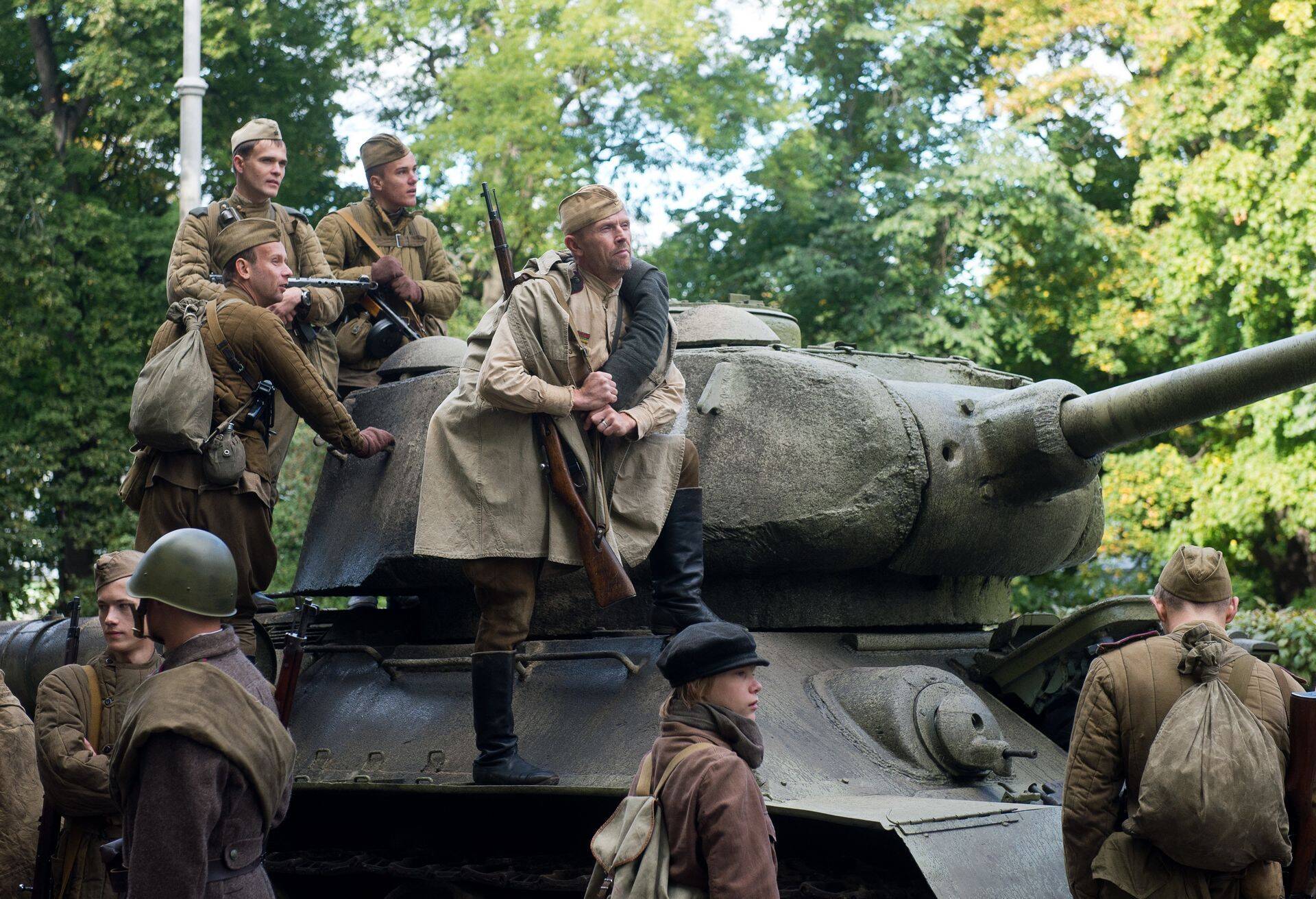 Filmi "1944" võtted Tallinnas