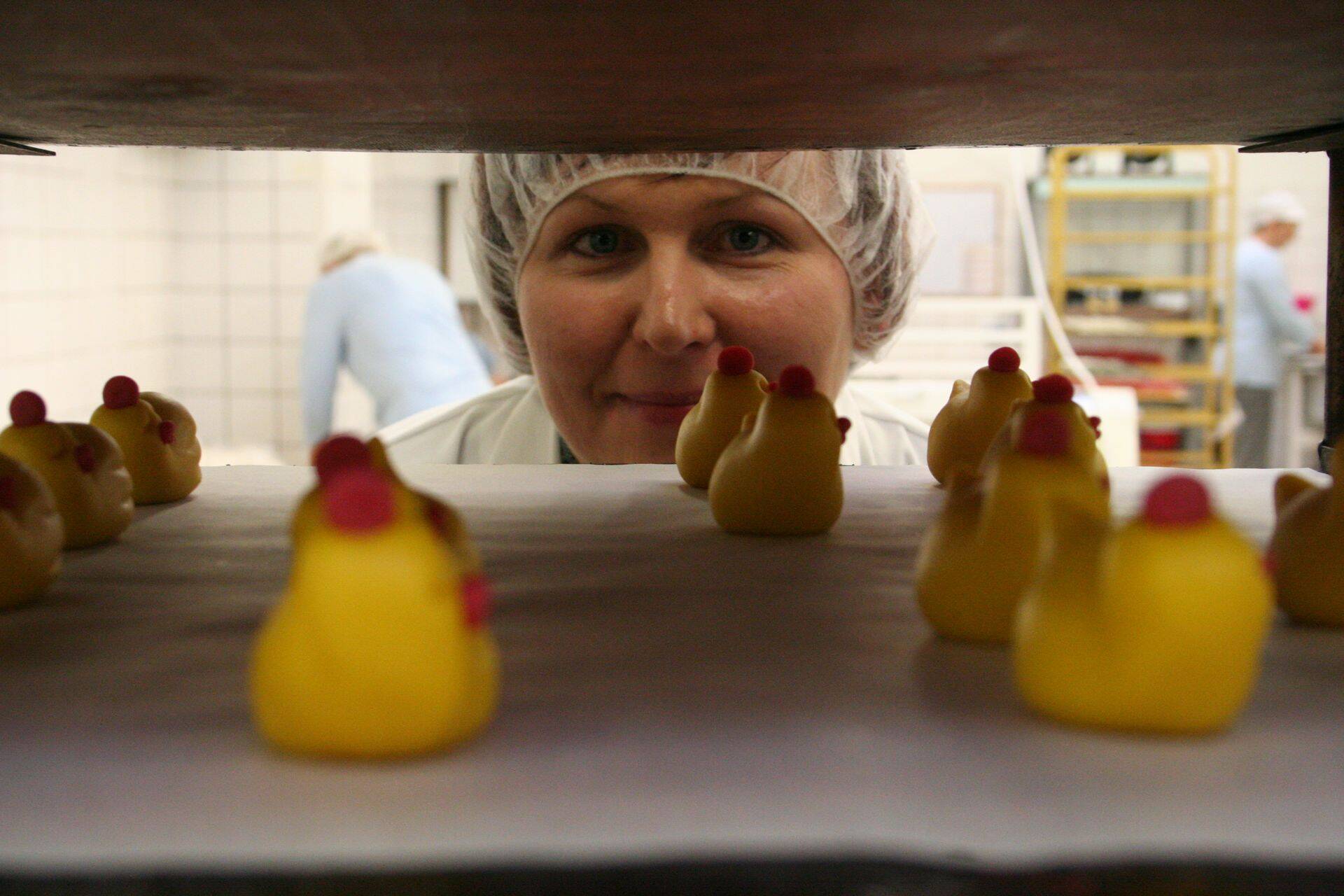 Martsipanitooteid valmistava OÜ Convi Food Sweets omanik ja juht Anu Zinovjev.