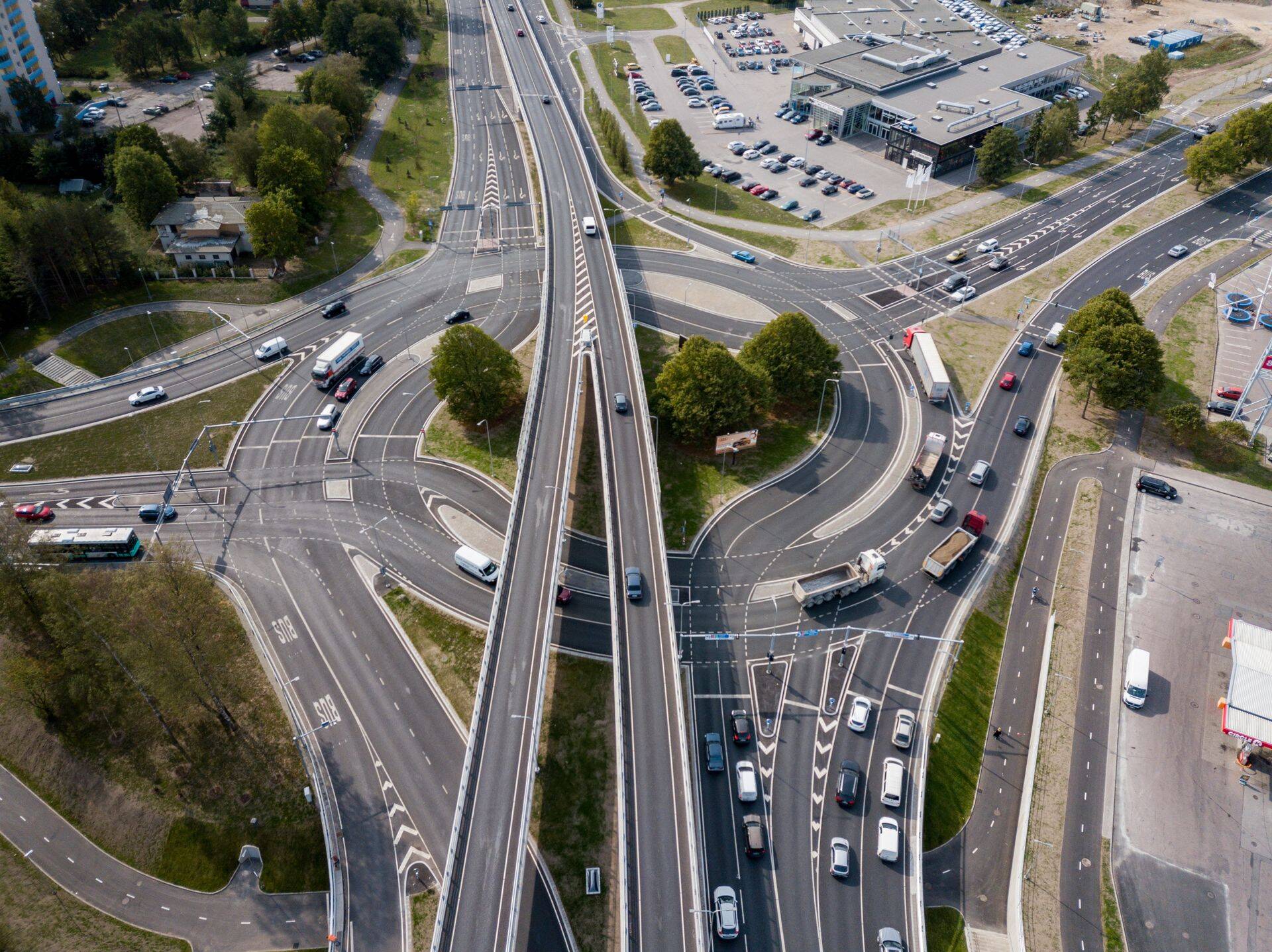 Rekonstrueeritud Haabersti ringristmik.