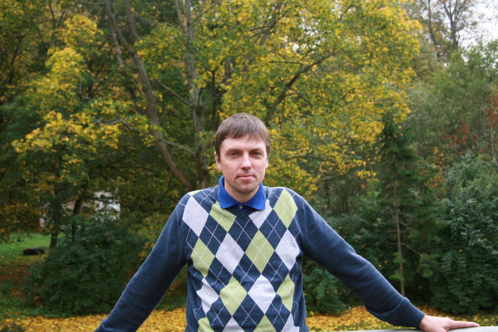 Kirjanik Jaanus Vaiksoo.