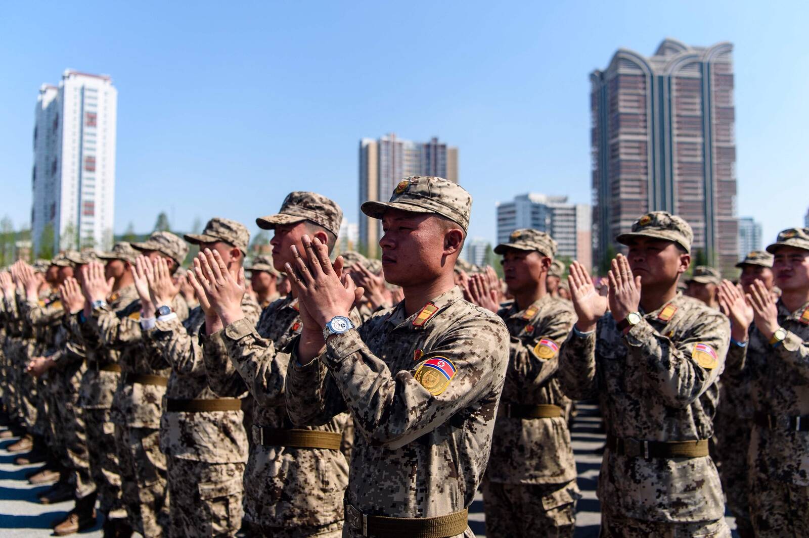 Солданы КНДР. Фото иллюстративное.