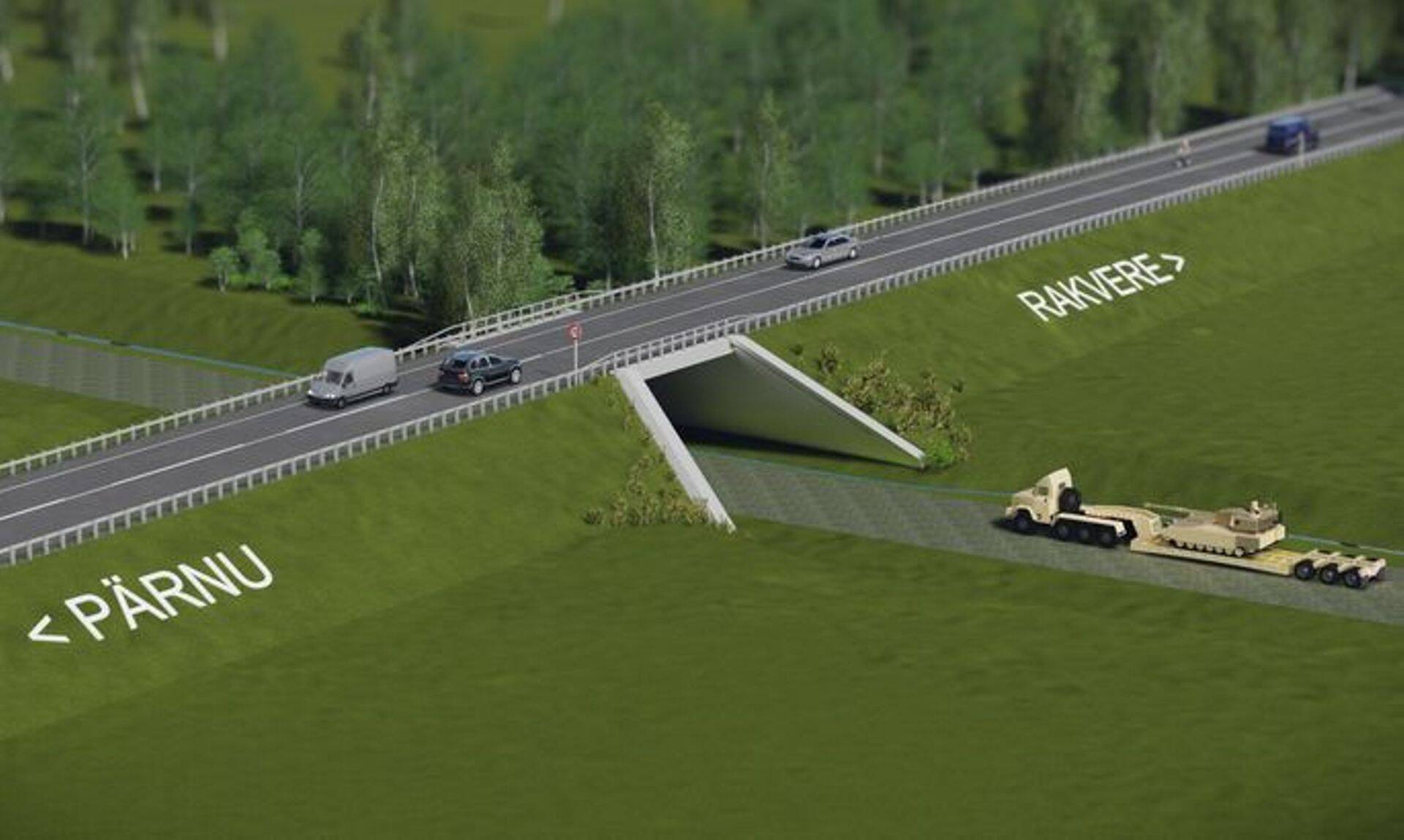 GRK Infra rajab kaitseväele tankitunneli