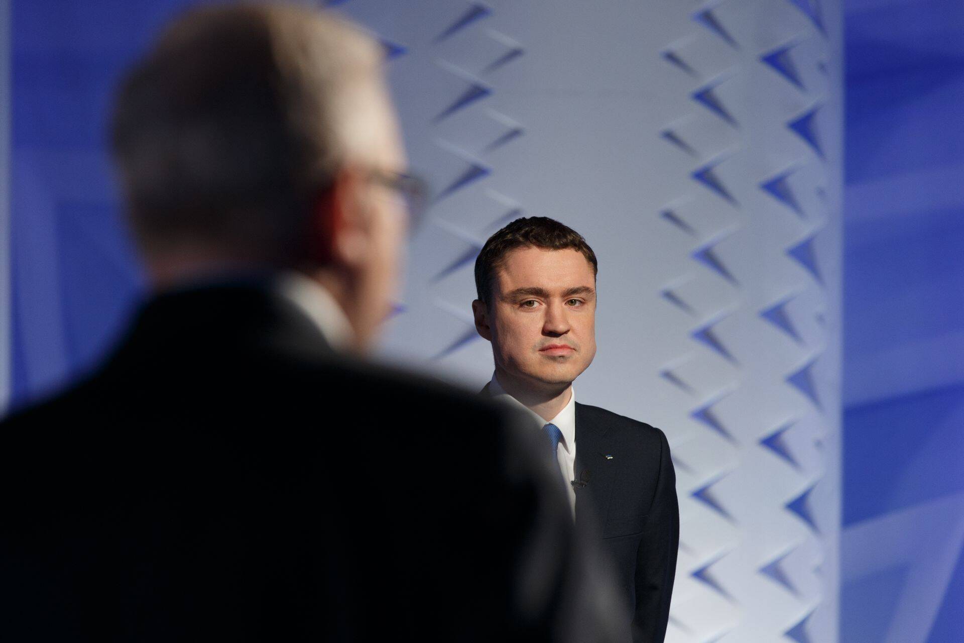 Peaminister Taavi Rõivas ja Keskerakonna juht Edgar Savisaar.