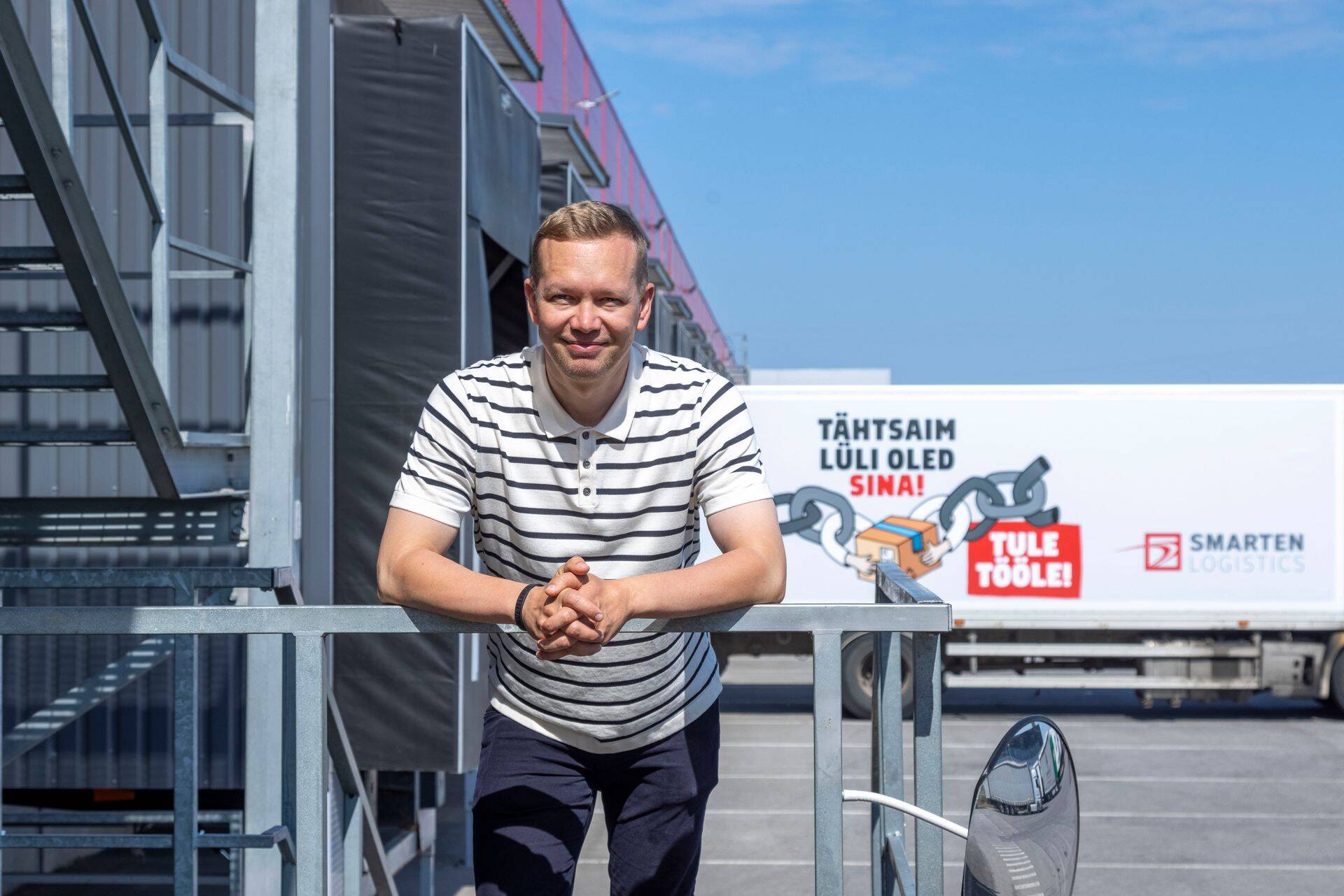 Smarten Logisticsi arendusjuht Martin Luts