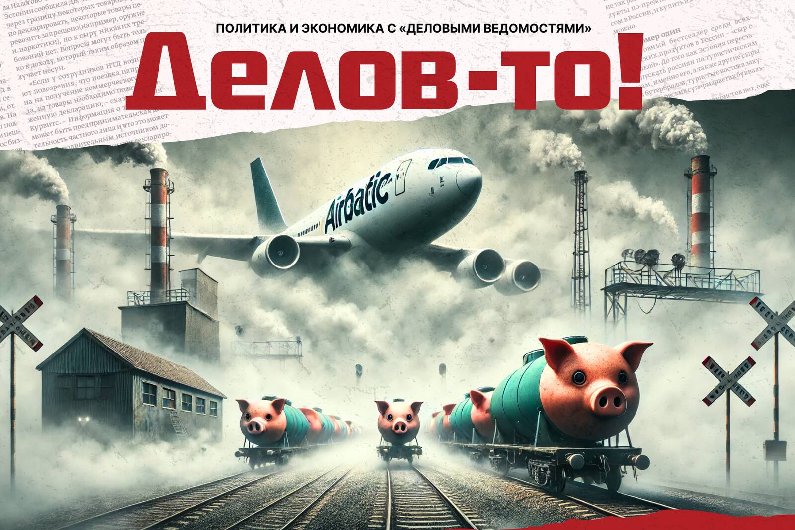 В том, как в Эстонии ведутся железнодорожные дела, без большого свинства не обошлось...