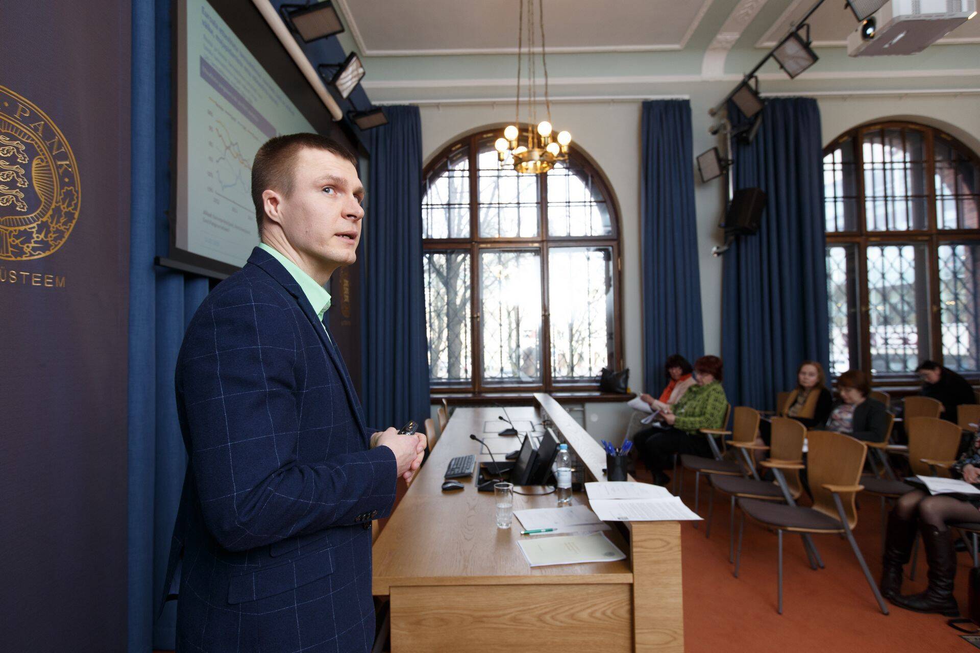 Eesti Panga ökonomist Taavi Raudsaar.