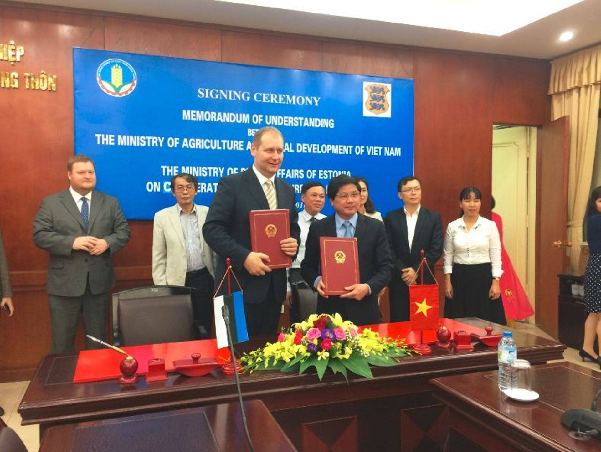 Eesti ja Vietnami maaeluministeeriumid sõlmisid koostöökokkuleppe