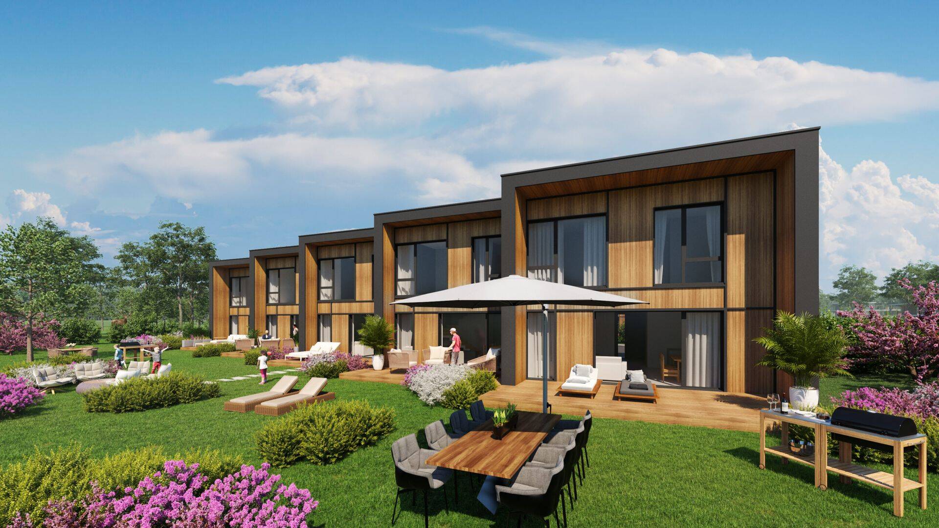 Vaade tulevastele ridaelamutele.