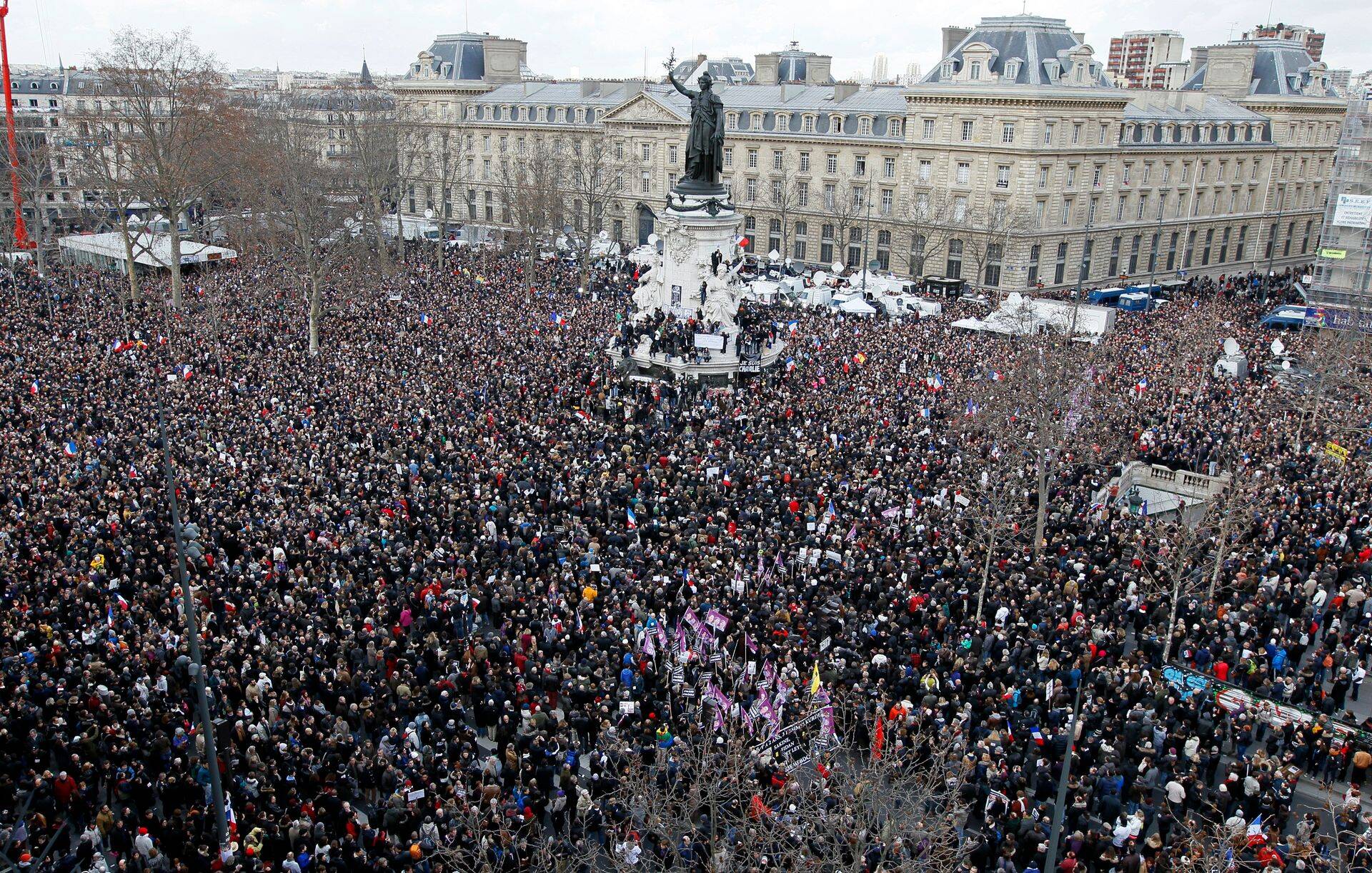 Solidaarusmarss Pariisis