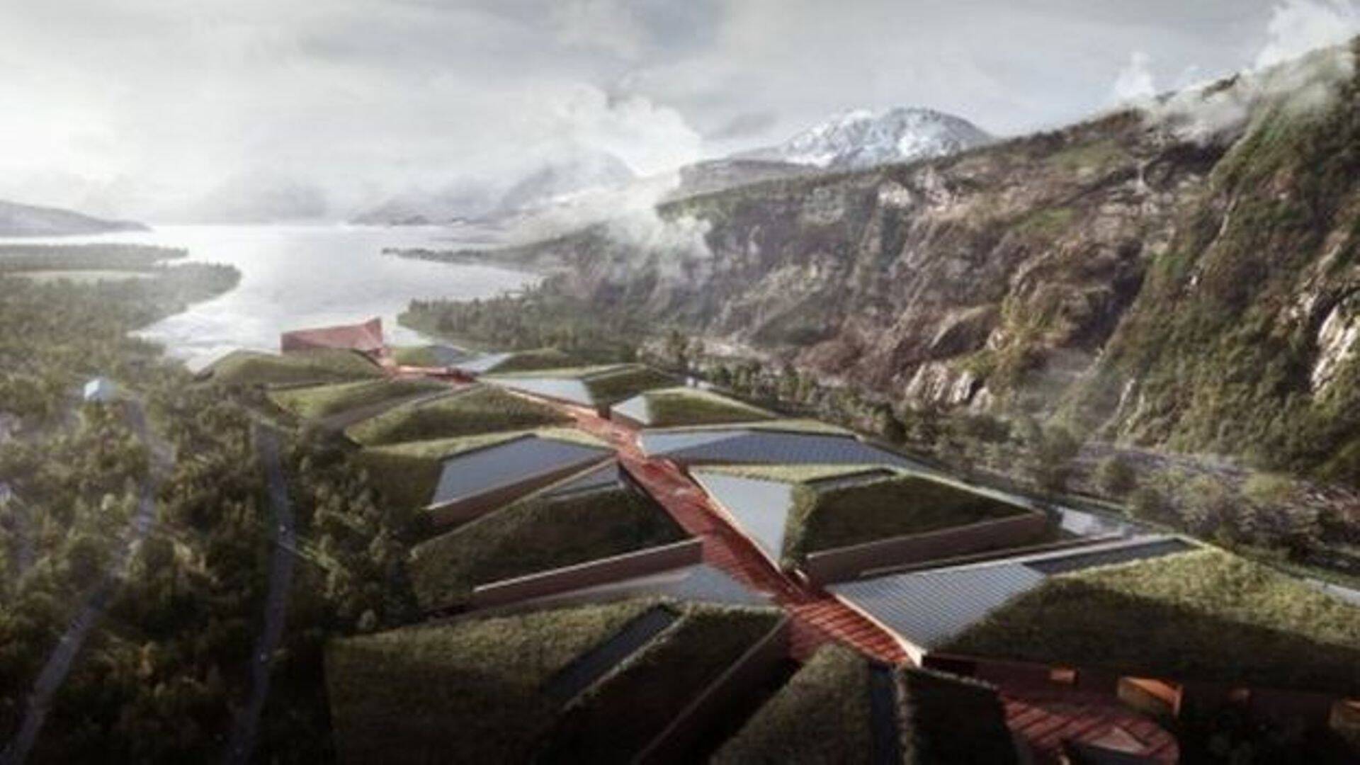 Kolose andmekeskus Norra fjordides