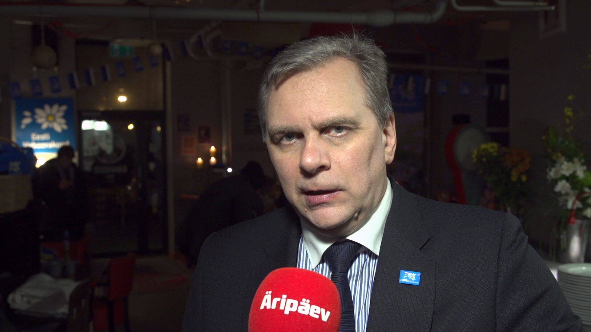 Andres Herkel Vabaerakonna valimispeaol