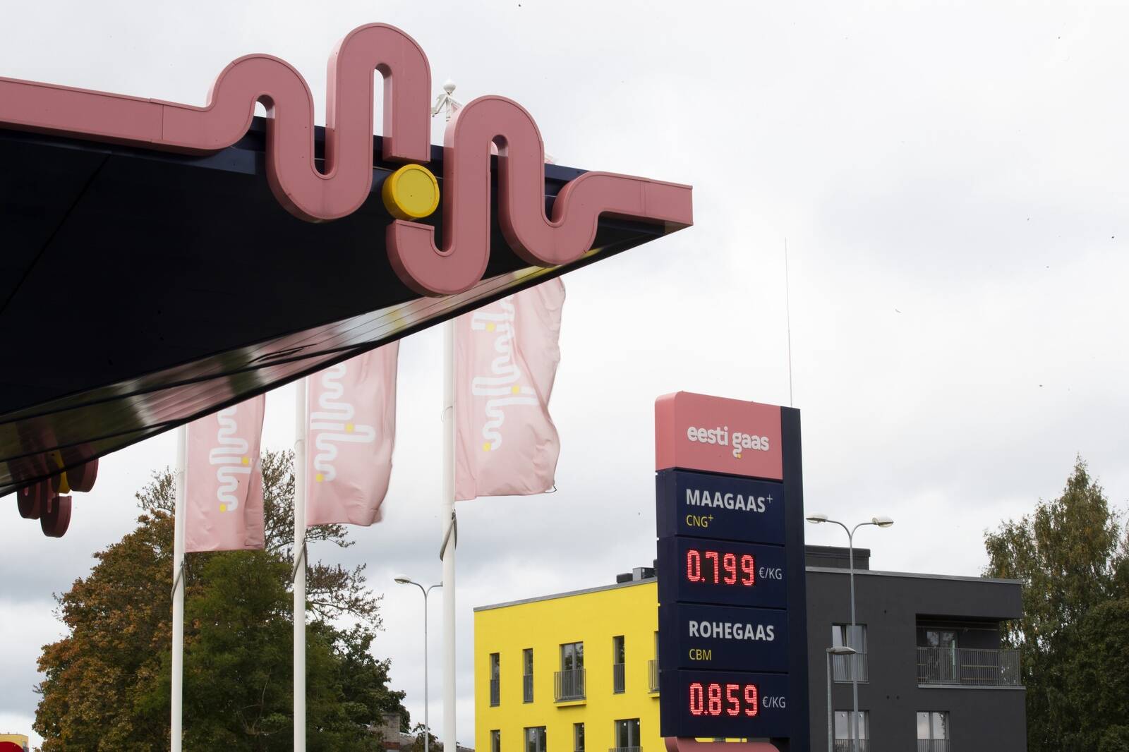 Заправочная станция Eesti Gaas.