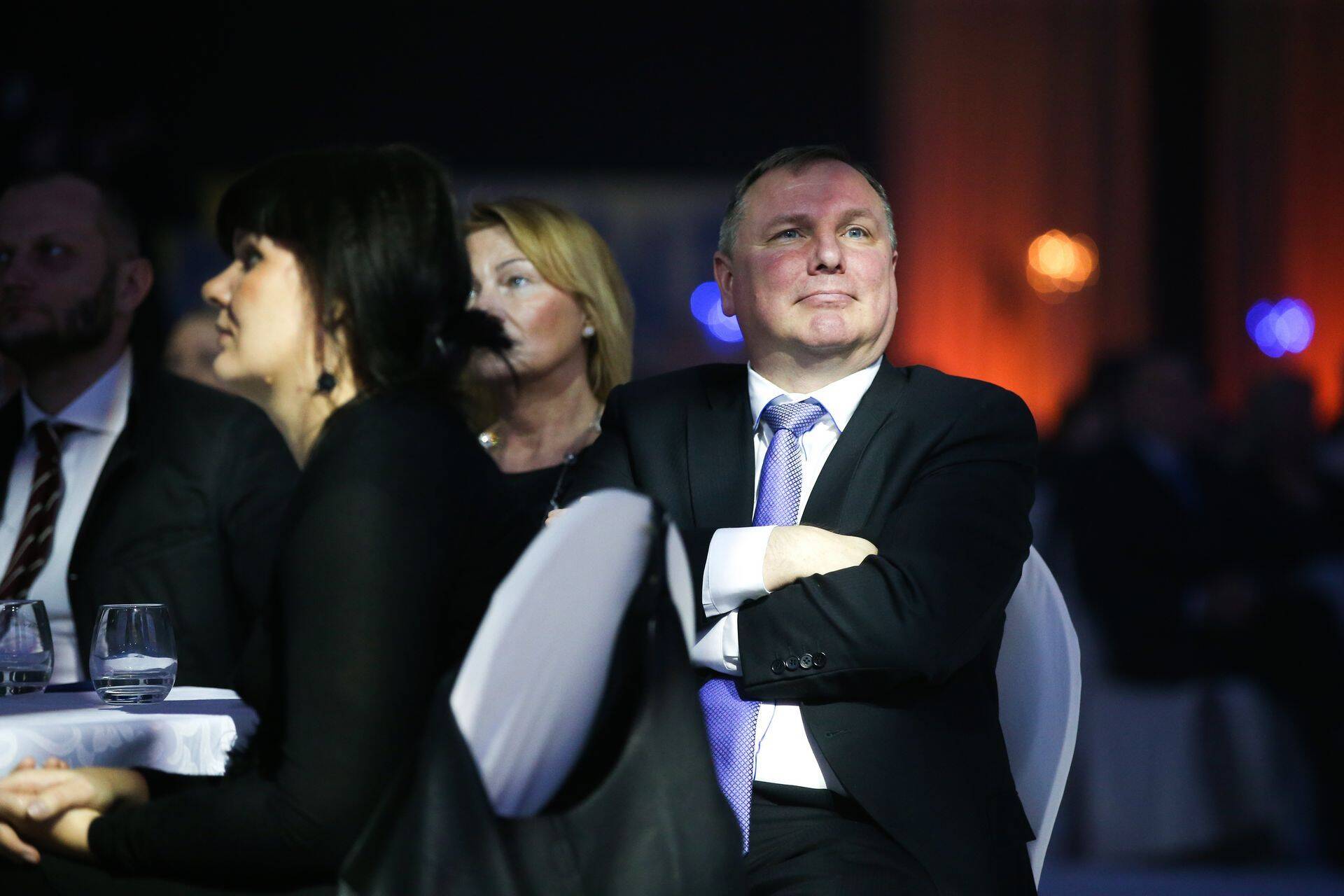 Kalev Lillo Reformierakonna üldkogul tänavu jaanuaris.