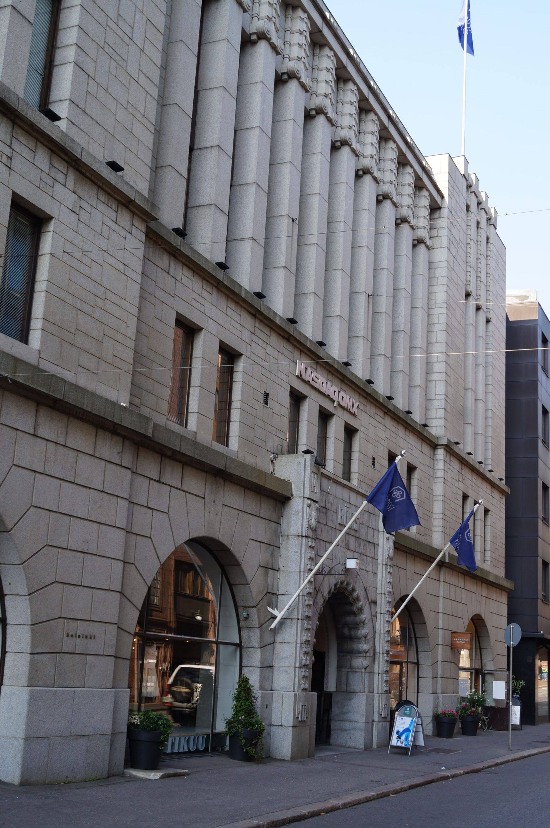 Helsingi börsi hoone.