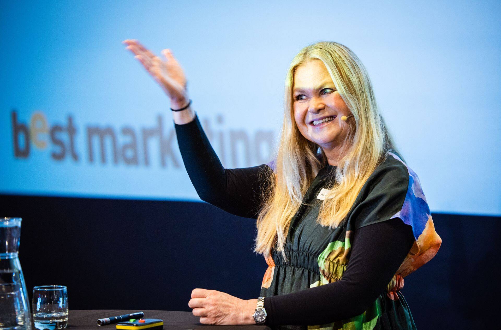 Taani agentuuri &Co strateeg Helle Elisabeth Julin eelmise aastal Best Interneti konverentsil.