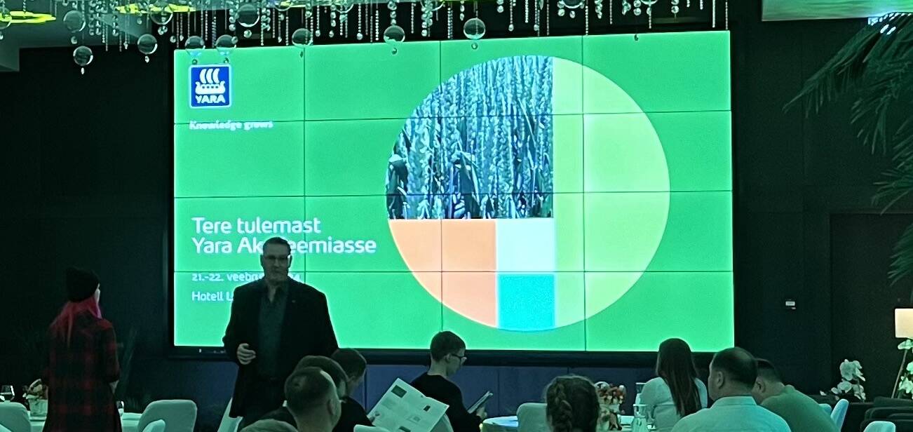Yara on planeerimas juba 2025. aastaks uut väetamise meistriklassi - Yara Akadeemiat järjekorranumbriga 3.