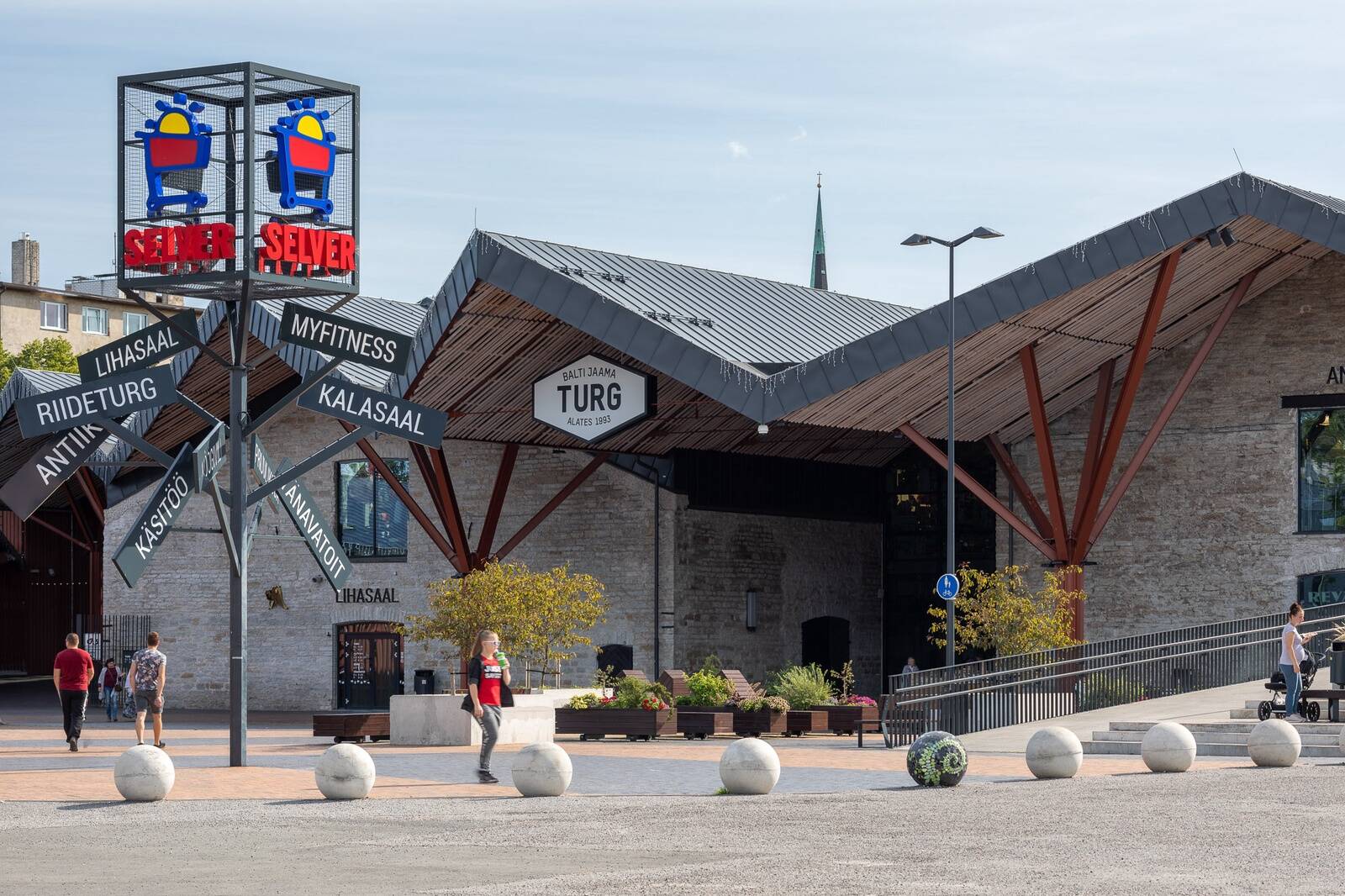 Balti jaama turu Selver on esindatud nii Wolt kui Bolt platvormil