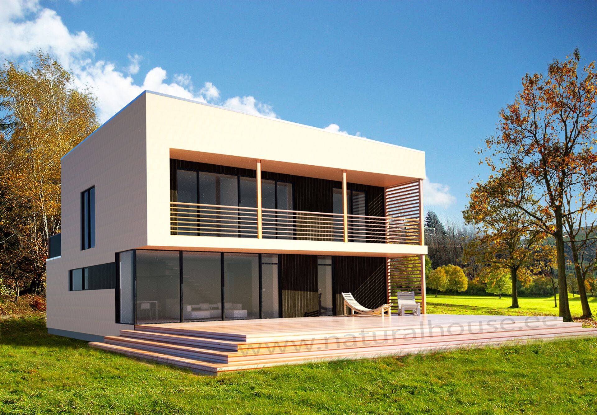 Natural House passiivmaja A180.