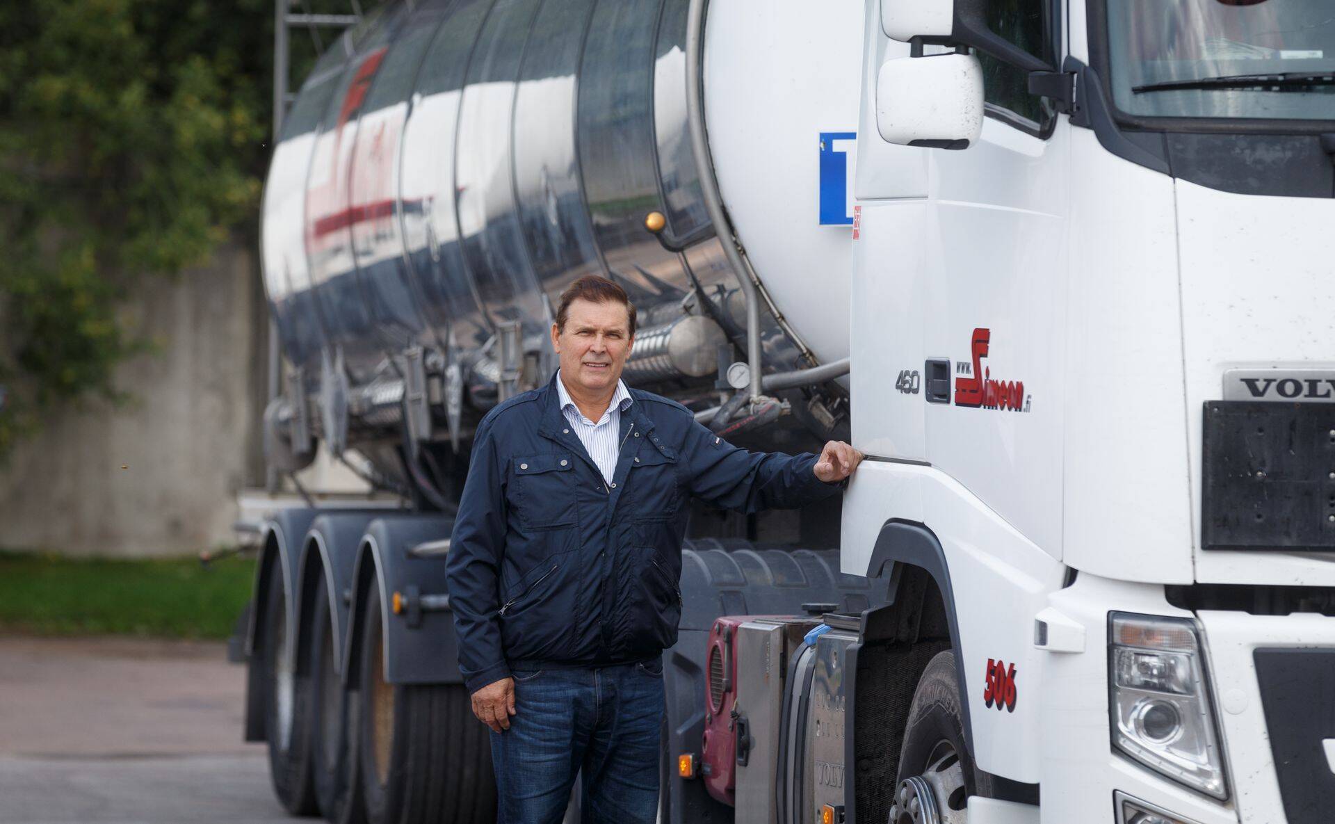 Autotranspordi TOPi võitnud Simeon Transpordi juhataja Guido Leppik.