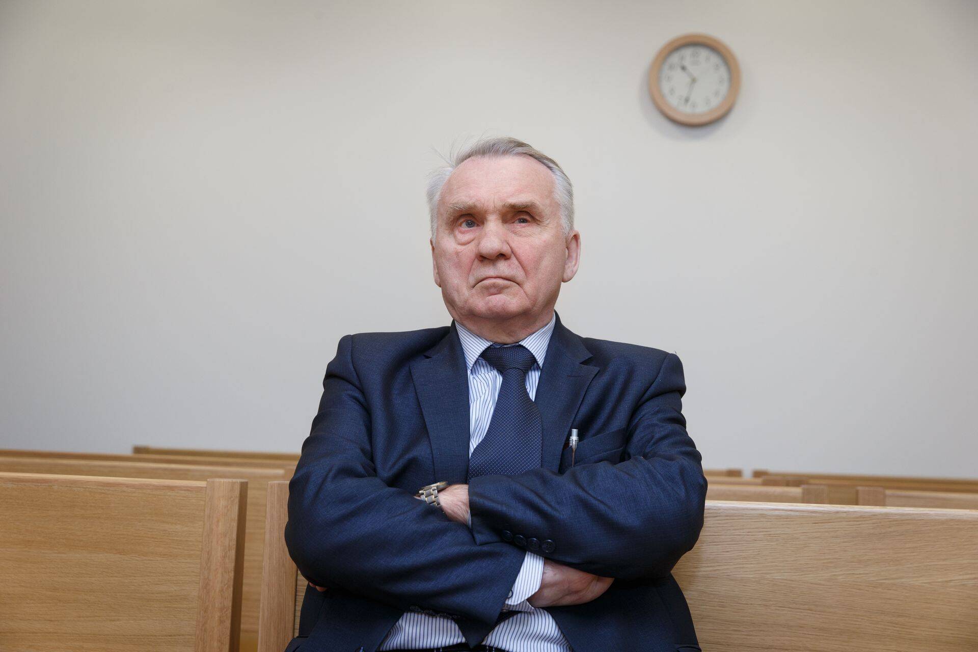 Paul Kärberg Jõgeva kohtumajas.