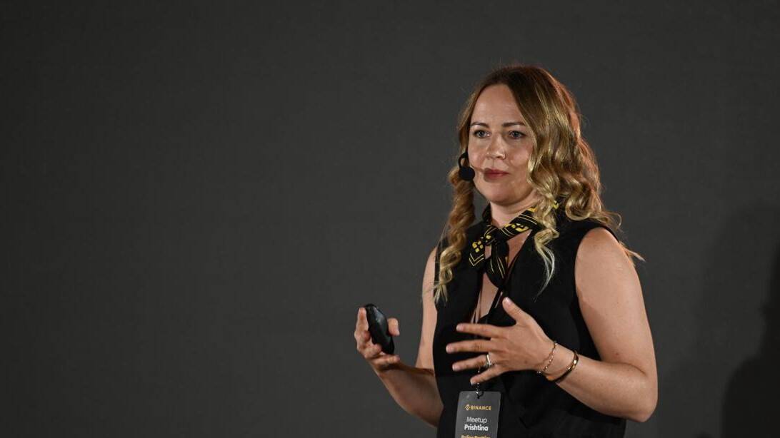 Polina Brottier, Binance’i esindaja Eestis