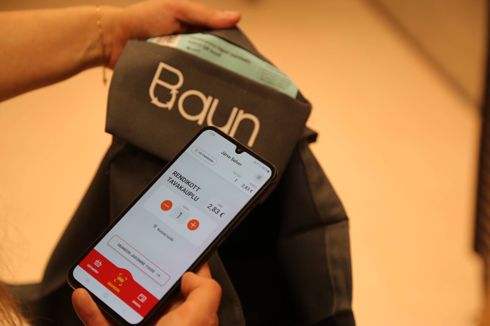 e-Selverist saab kaubad koduuksele tellida Baun rendikotis