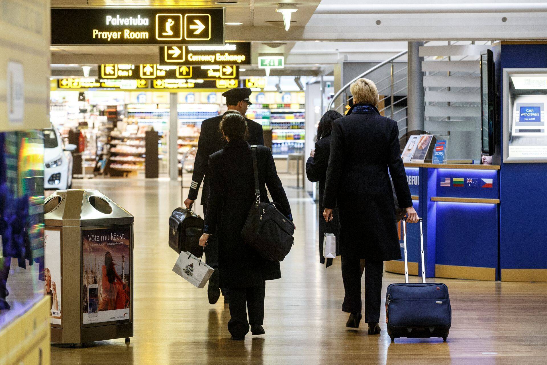 Reisijad lennujaamas