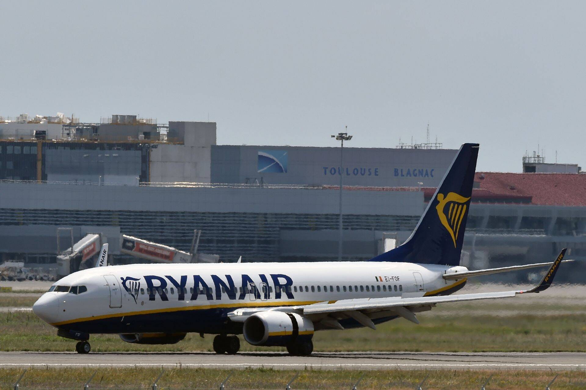 Ryanairile kuuluv uue põlvkonna Boeing 737.