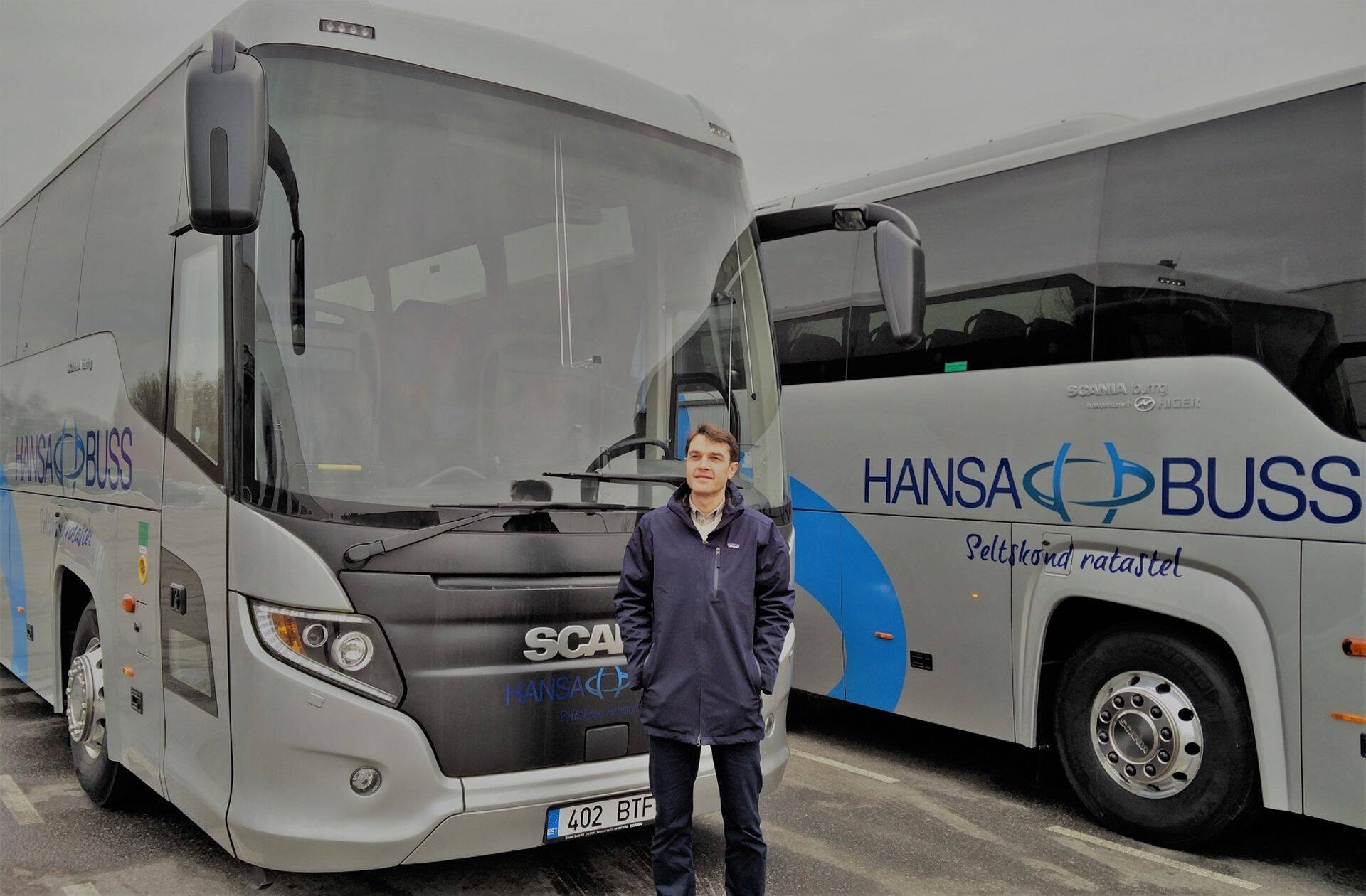 Hansabussi Baltikumi juht Henri Kaasik-Aaslav