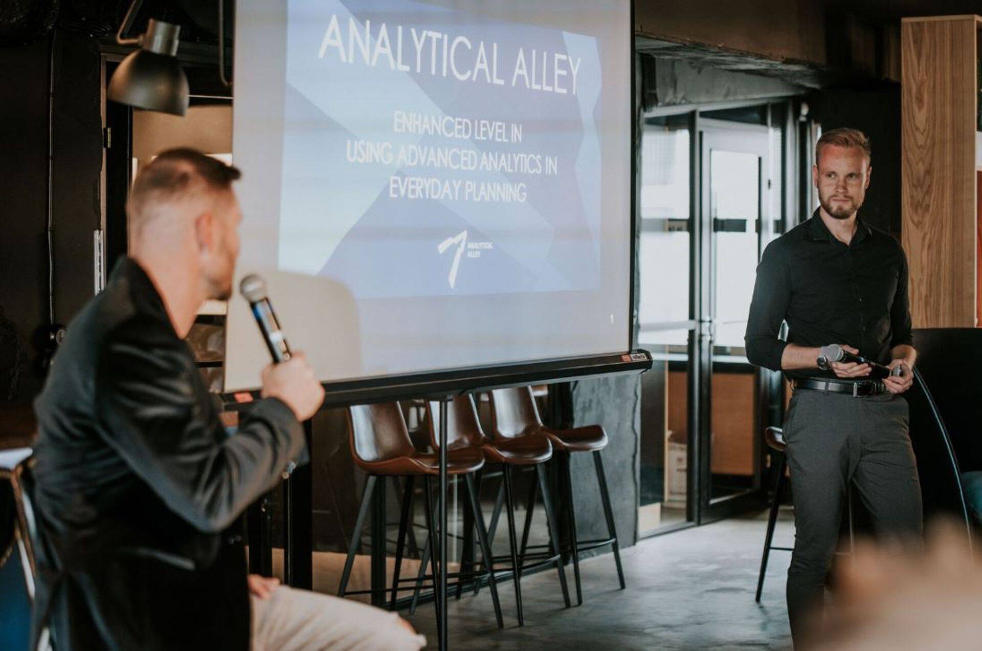 Initiative'i juht Indrek Soom ja Tanel Rebane ettevõttest Analytical Alley.