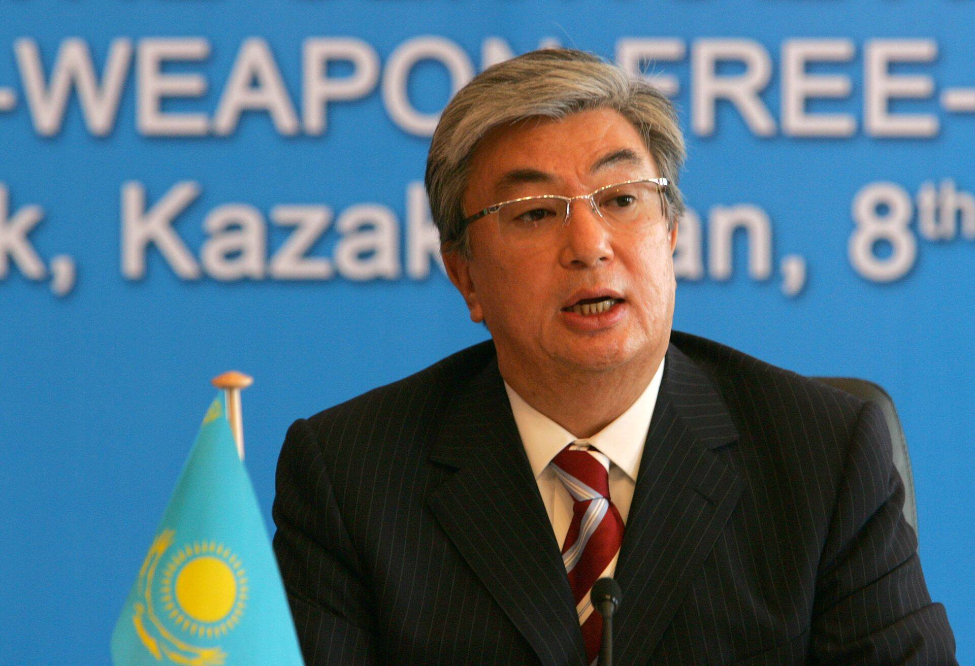 Kassym-Jomart Tokayev Kasahstani välisministrina aastal 2006.