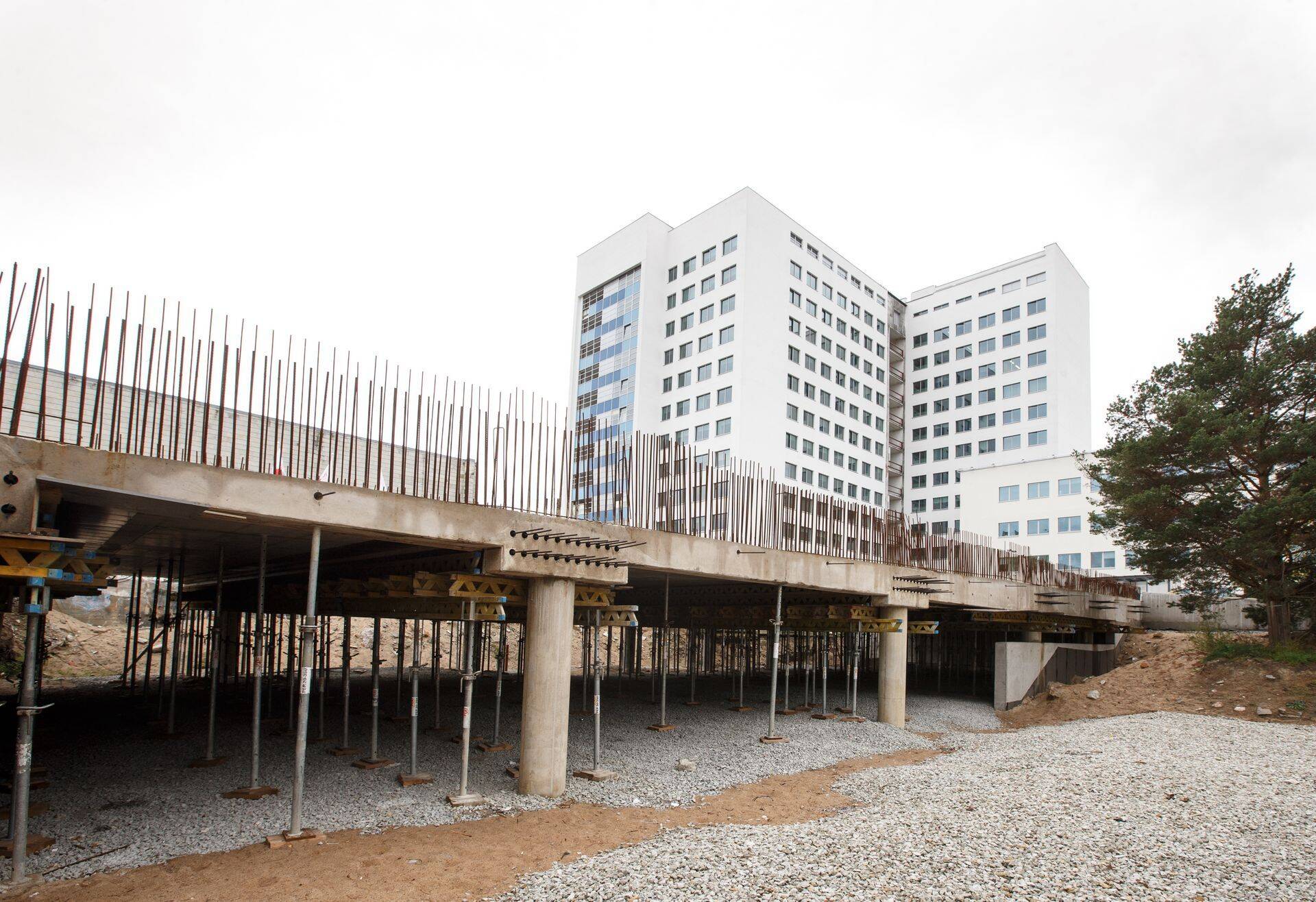 PERHi parkla ehitus.