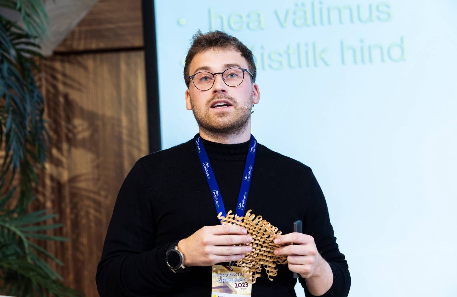 Raiku Packaging OÜ kaasasutaja Karl-Joosep Pärtel.