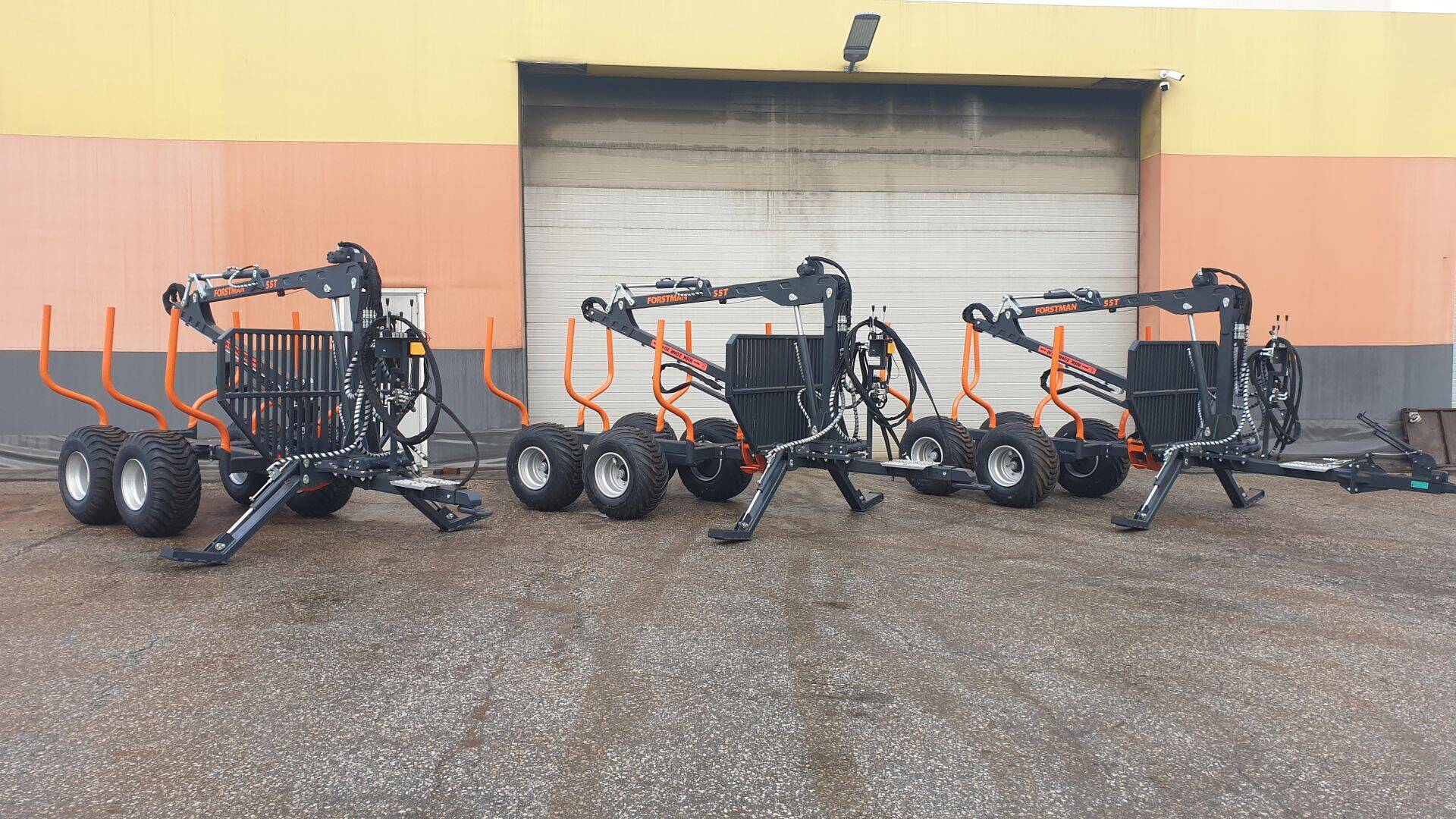 Näiteid Forstmani toodangust, kus 90% kasutatud detailidest on Fractory platvormilt tellitud.