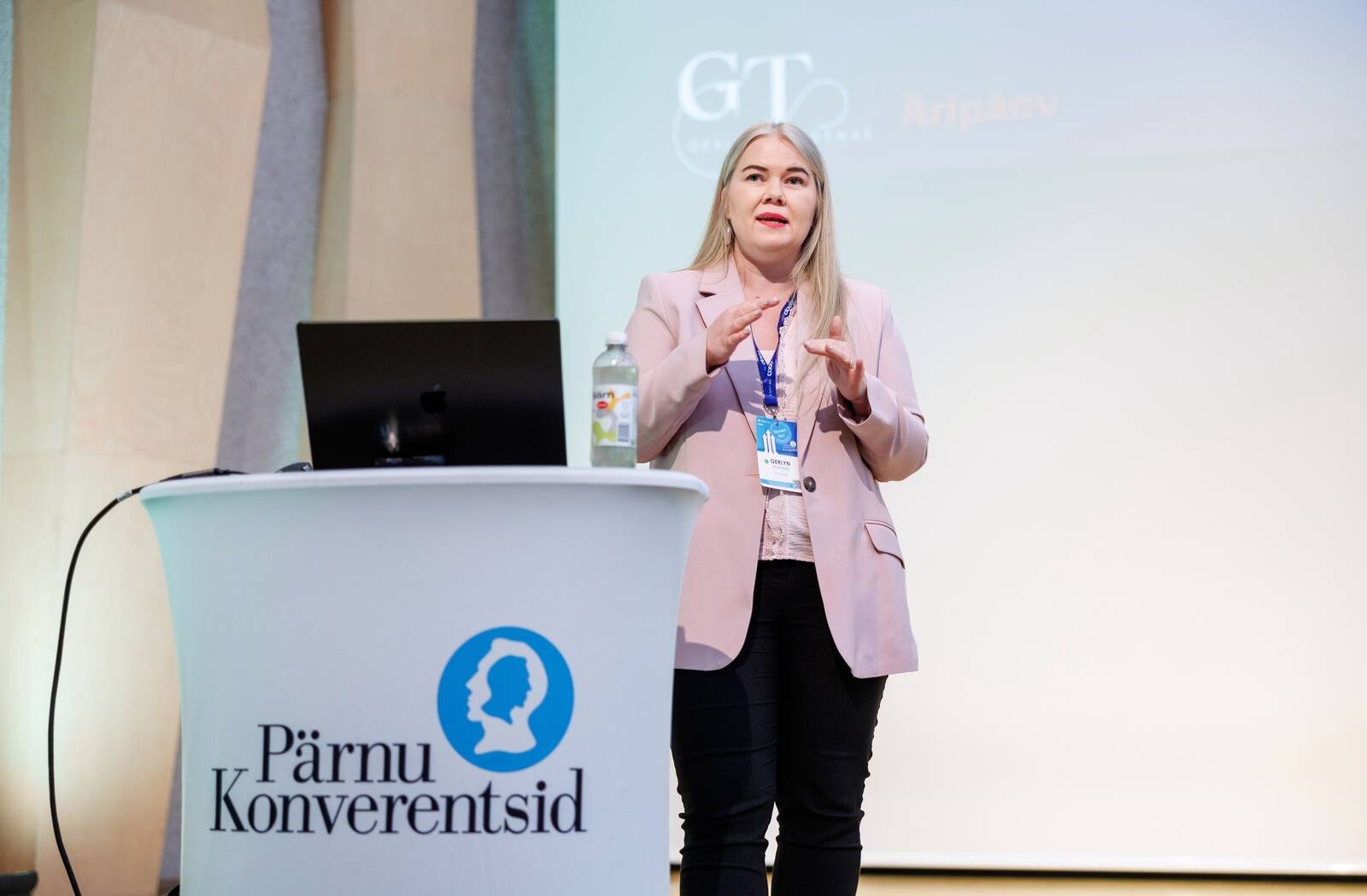 Gerlyn Tiigemäe tänavusel Pärnu Finantskonverentsil