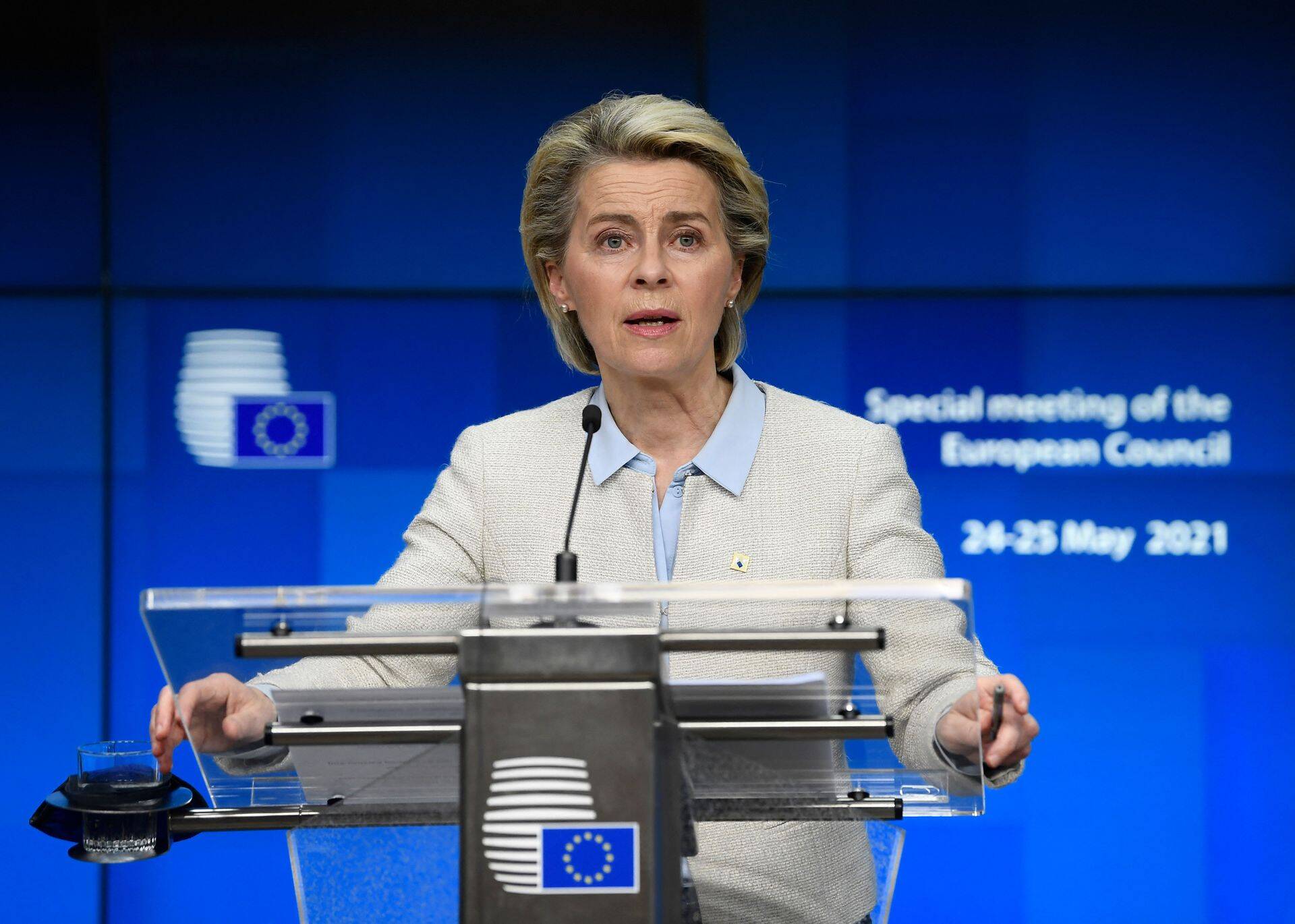 Euroopa Komisjoni juhi Ursula von der Leyeni sõnul jäävad Valgevene sanktsioonid paika kuni riik hakkab läbi viima demokraatlikke reforme.