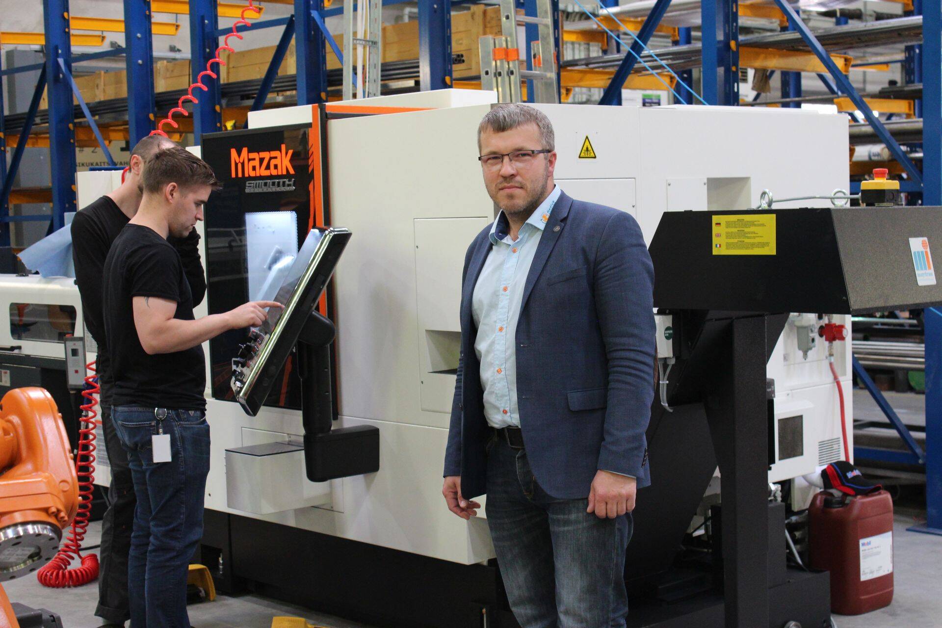 Radius Machiningu juht ja omanik Veljo Konnimois