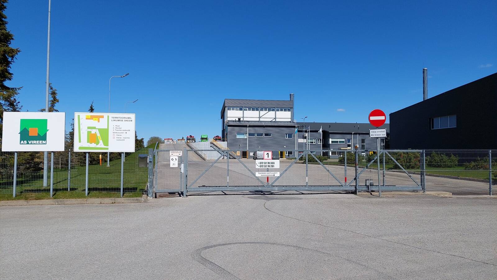 Vireeni loomsete jäätmete jaam Lääne-Virumaal.