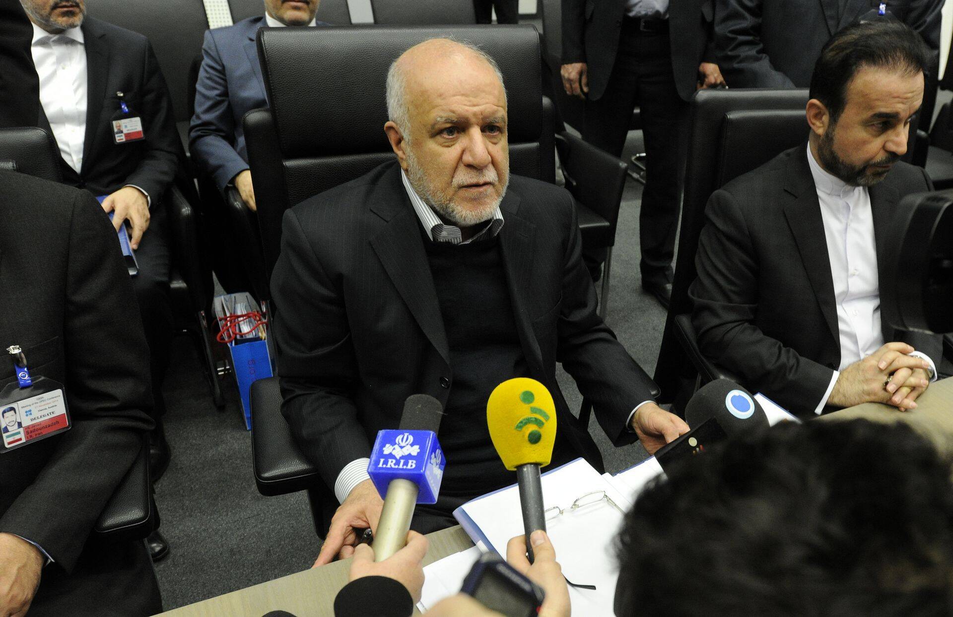 Iraani naftaminister Bijan Namdar Zangeneh