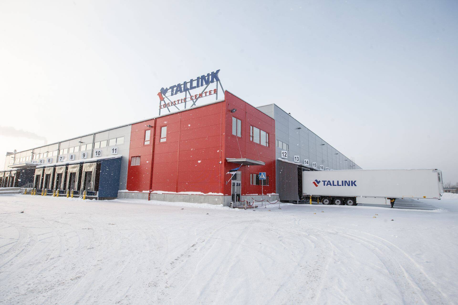 Tallinki tänavu avatud logistikakeskus
