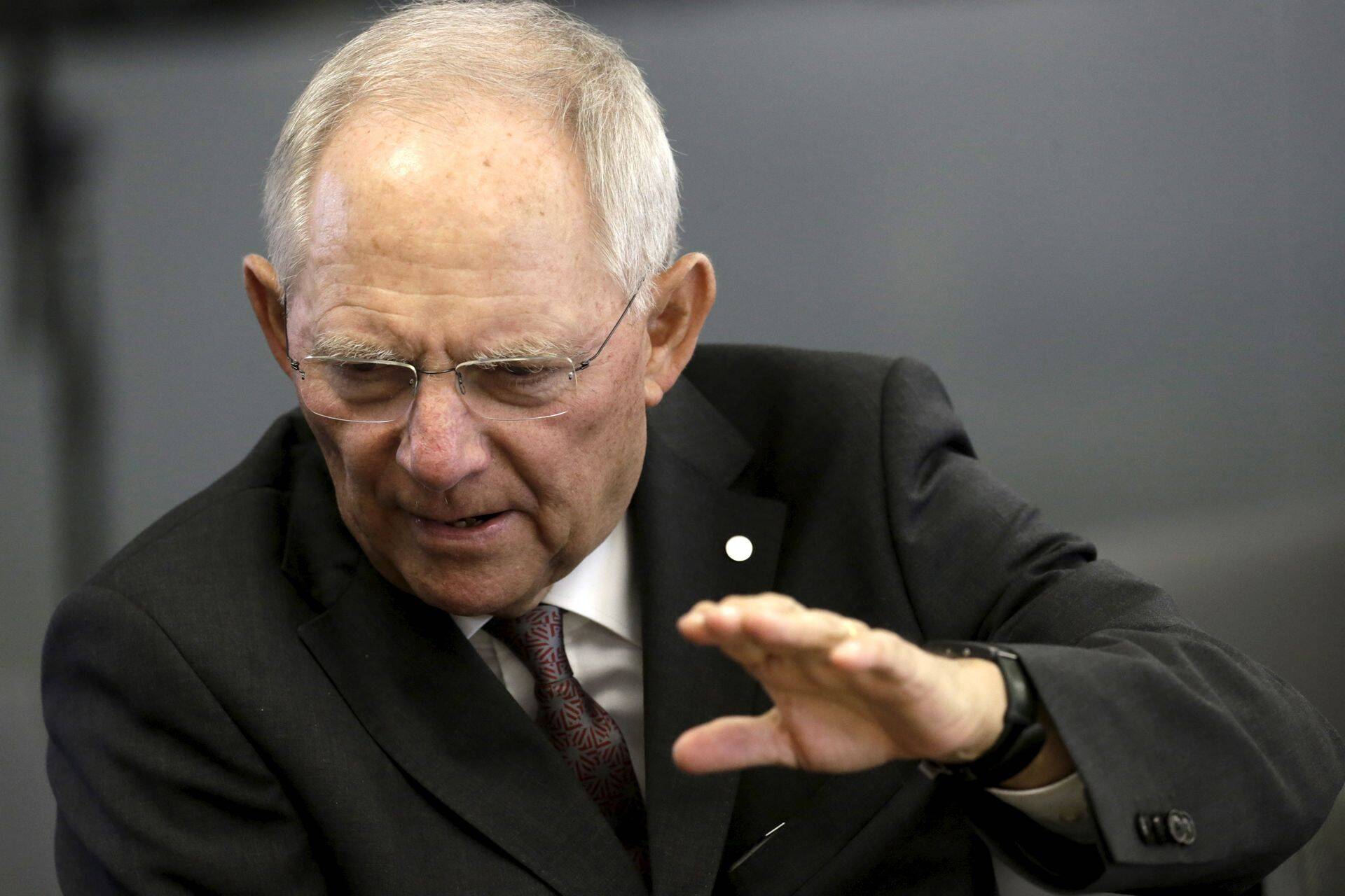 Saksamaa rahandusminister Wolfgang Schäuble