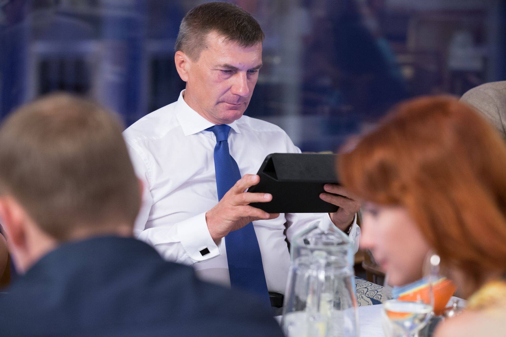 Digitaalse ühtse turu eest vastutav komisjoni asepresident Andrus Ansip.